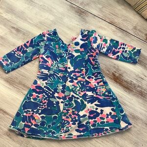 Lilly Pulitzer Kids Dress - Blue and Pink Pattern